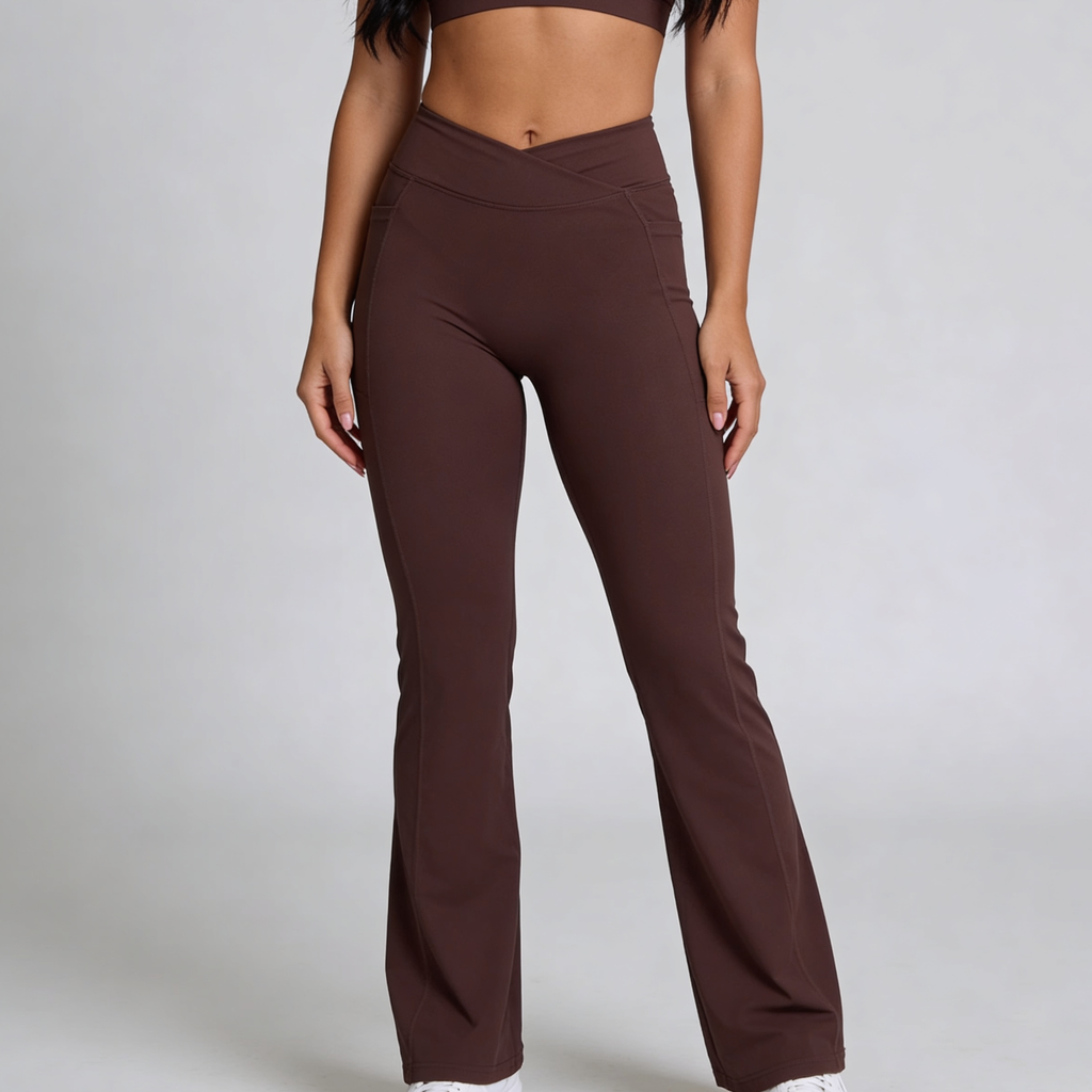 Legging Flare Brown