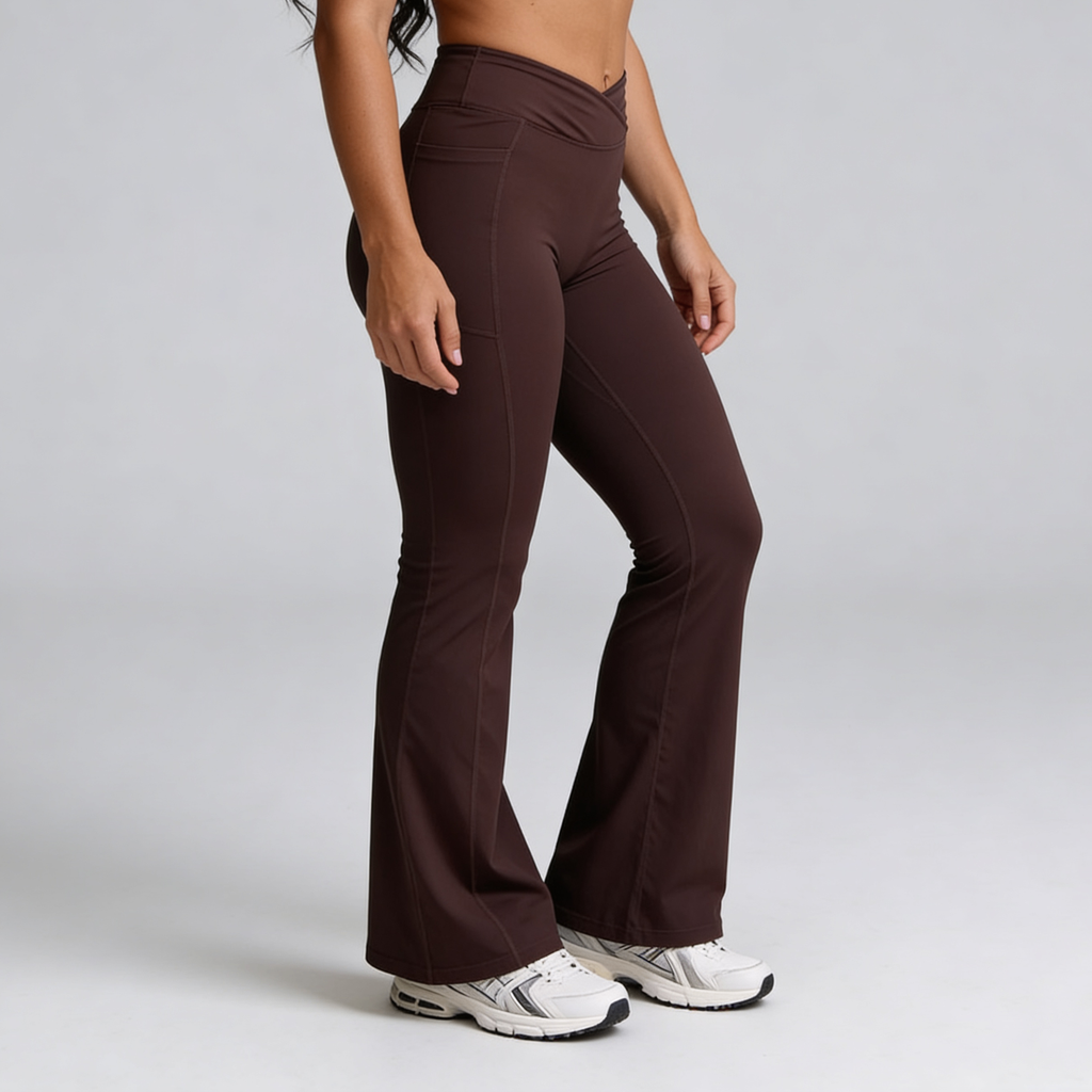 Legging Flare Brown