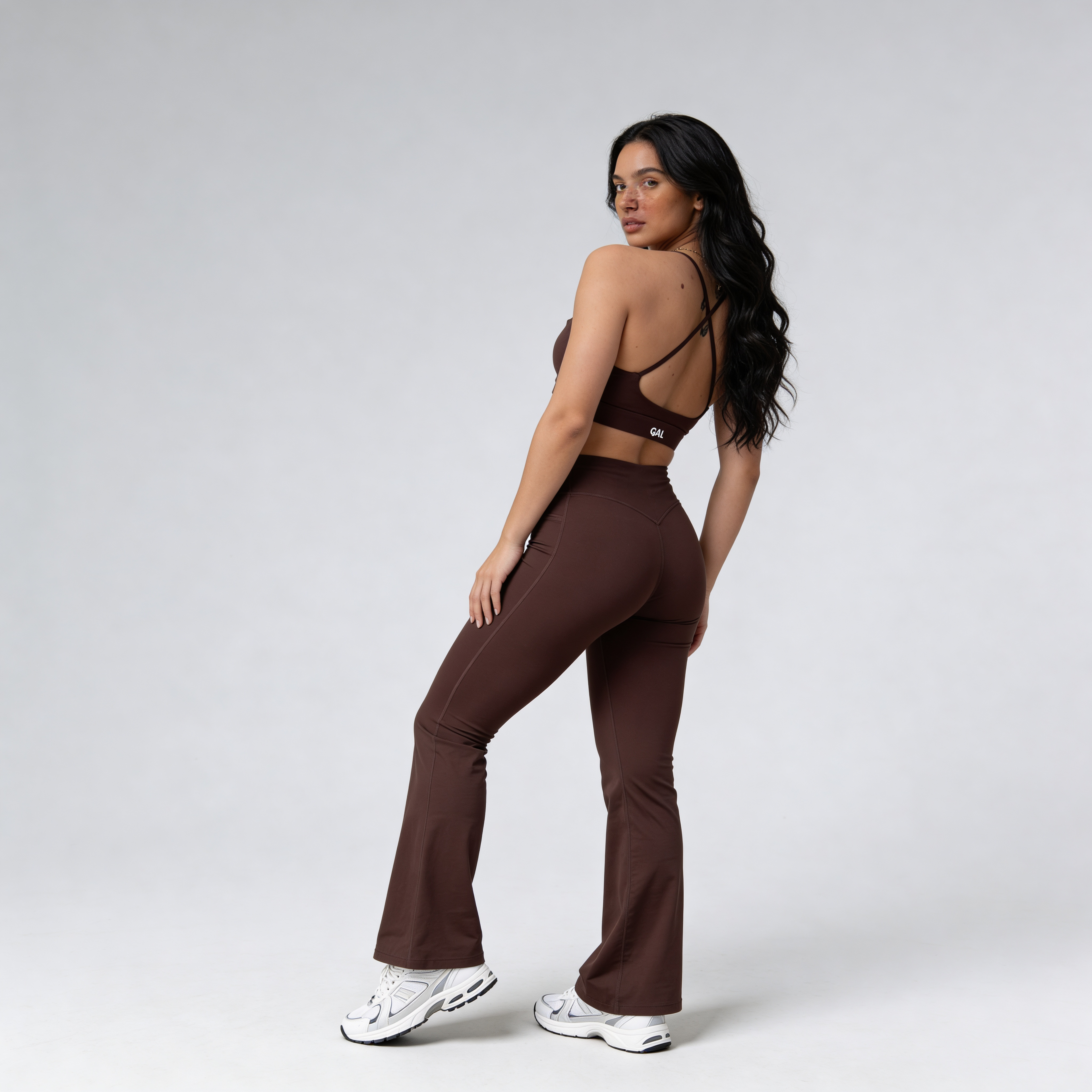 Legging Flare Brown