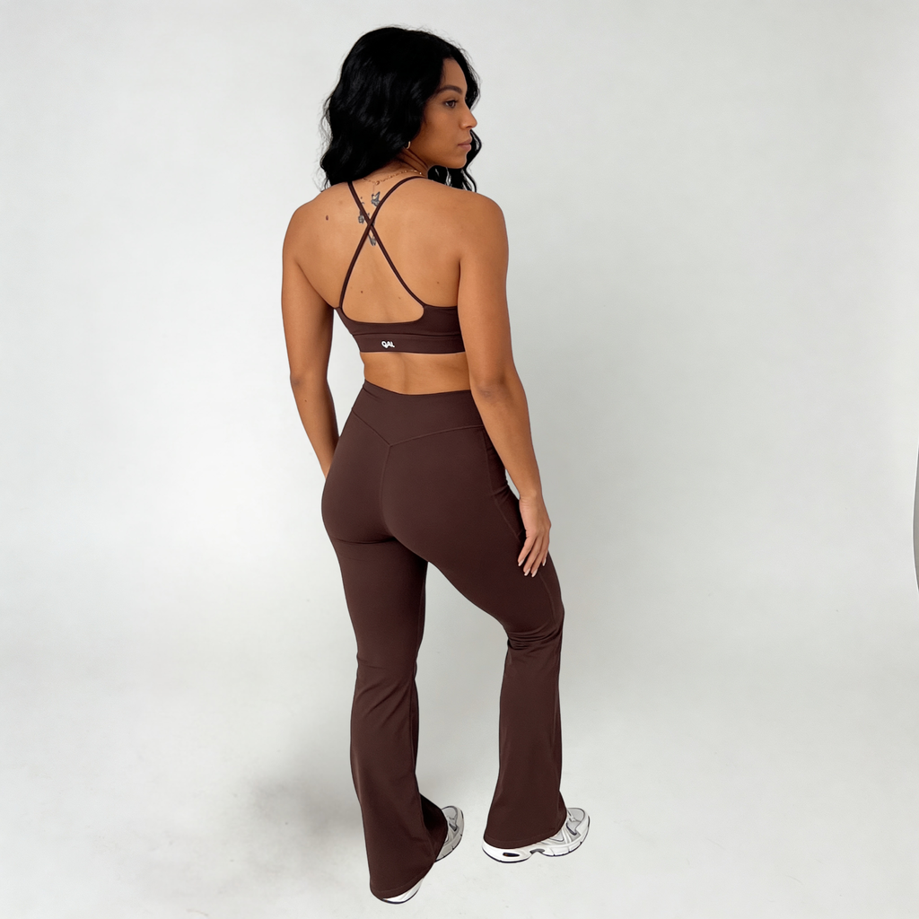 Legging Flare Brown