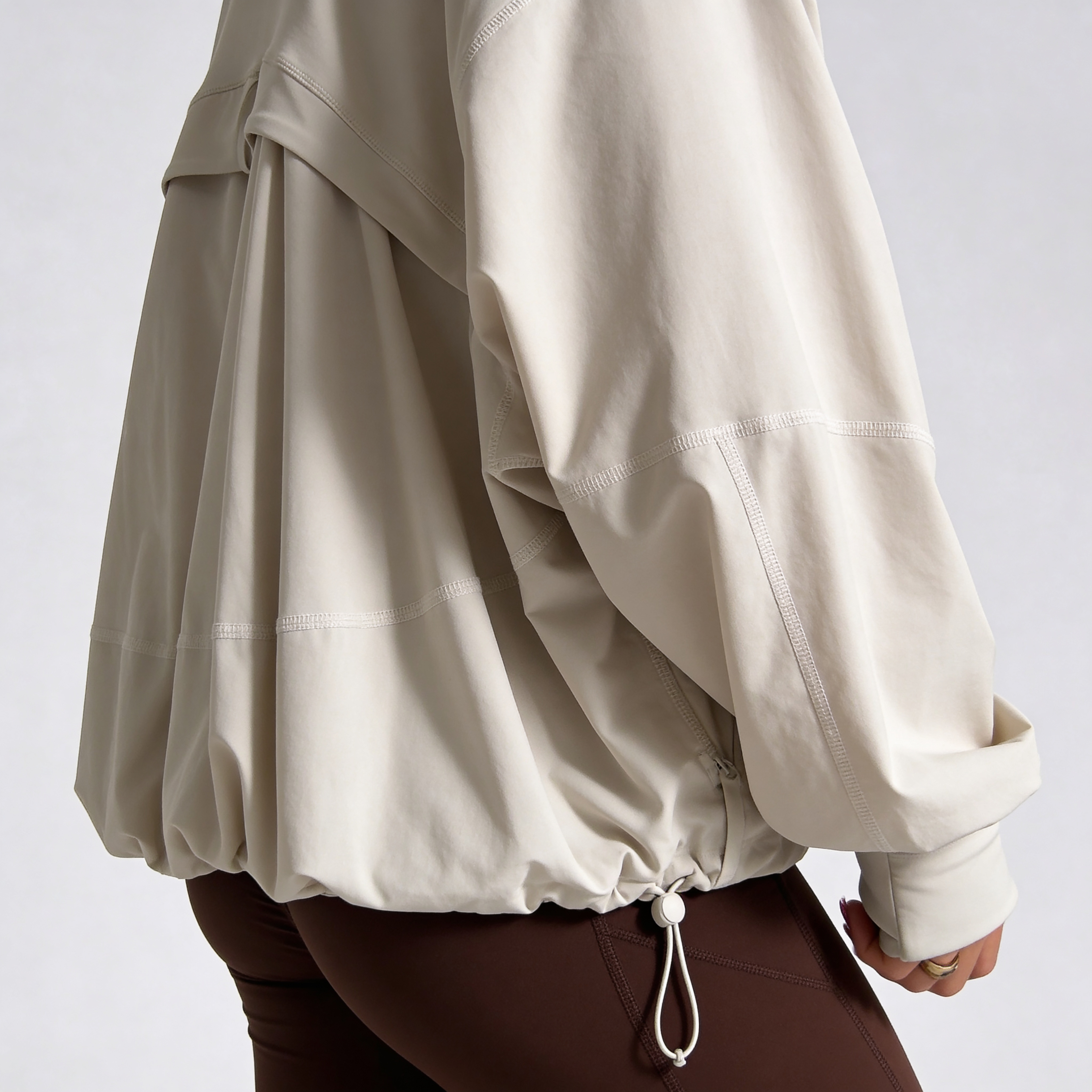 Veste Noa coupe large cream